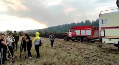 В РОСТОВСКОЙ ОБЛАСТИ ЛОКАЛИЗОВАЛИ МАСШТАБНЫЙ ЛЕСНОЙ ПОЖАР