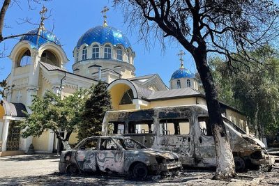 В ДЕРБЕНТЕ И МАХАЧКАЛЕ НЕИЗВЕСТНЫЕ НАПАЛИ НА ДВА ПРАВОСЛАВНЫХ ХРАМА, ДВЕ СИНАГОГИ И ПОСТ ДПС