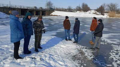 В РОСТОВСКОЙ ОБЛАСТИ ОБСЛЕДОВАЛИ ЗОНЫ ВОЗМОЖНОГО ПОДТОПЛЕНИЯ