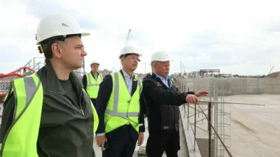 СТРОЙГОТОВНОСТЬ ПЕРВОГО ПУСКОВОГО КОМПЛЕКСА БАГАЕВСКОГО ГИДРОУЗЛА НА ДОНУ – 93%
