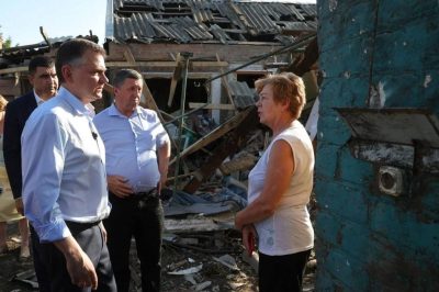 ЮРИЙ СЛЮСАРЬ РАССКАЗАЛ О ПОСЛЕДСТВИЯХ НОЧНОЙ АТАКИ БПЛА НА САЛЬСК