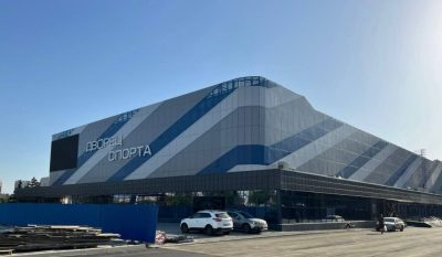 В РОСТОВЕ ЗАВЕРШИЛИ РЕМОНТ ДВОРЦА СПОРТА