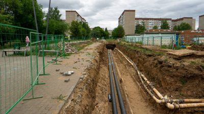В ЧЕТЫРЕХ ГОРОДАХ РОСТОВСКОЙ ОБЛАСТИ УСТРАНЯЮТ КОММУНАЛЬНЫЕ АВАРИИ