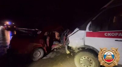 В РОСТОВСКОЙ ОБЛАСТИ В ДТП С МАШИНОЙ СКОРОЙ ПОМОЩИ ПОГИБЛИ 2 ЧЕЛОВЕКА