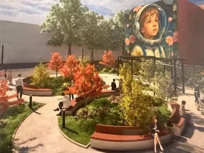 В ЦЕНТРЕ РОСТОВА НА МЕСТЕ СНЕСЕННОГО ЗДАНИЯ ПОЯВИТСЯ СКВЕР