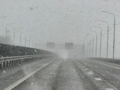 ВОДИТЕЛЕЙ РОСТОВСКОЙ ОБЛАСТИ ПРЕДУПРЕДИЛИ О СНЕГЕ НА АВТОДОРОГЕ М-4 «ДОН»