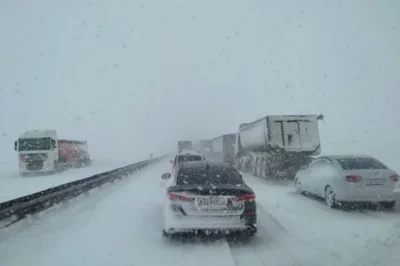 ГАИ ПРЕДУПРЕДИЛА О СЛОЖНОЙ ОБСТАНОВКЕ НА М-4 «ДОН»