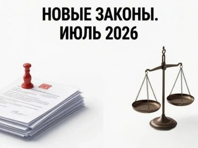 С 1 ИЮЛЯ В РОССИИ ВСТУПИЛИ В СИЛУ НОВЫЕ ЗАКОНЫ